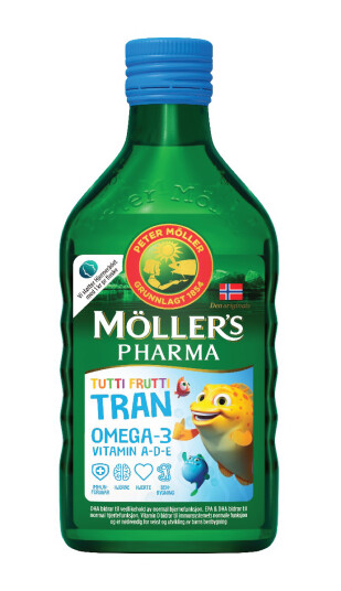 Möller's Pharma Tran Tutti Frutti, 250 ml