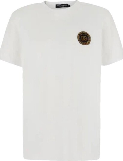 Dolce & Gabbana Herre Topper Hvit 3XL,