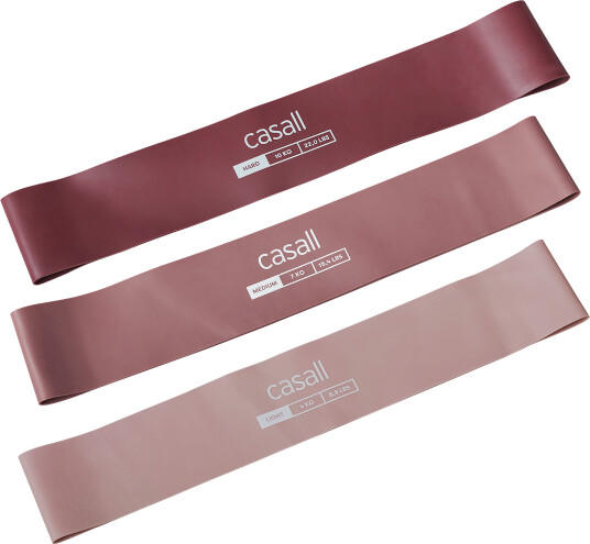 Casall Rubber Bands 3-pack Pink Selection OneSize Casall Rubber Bands 3-pack Pink Selection OneSize