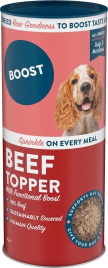 Boost Meal Topper Fôrtopping til Hund Beef 40 g