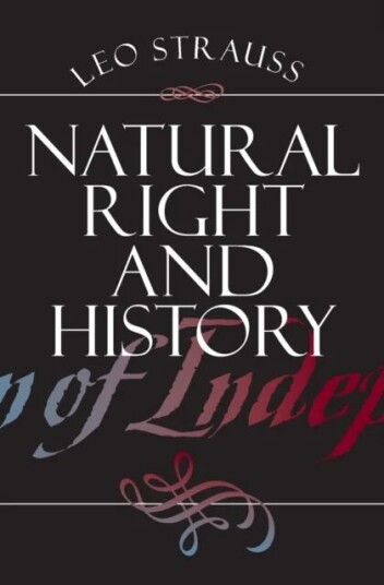 Natural Right And History Av Leo Strauss