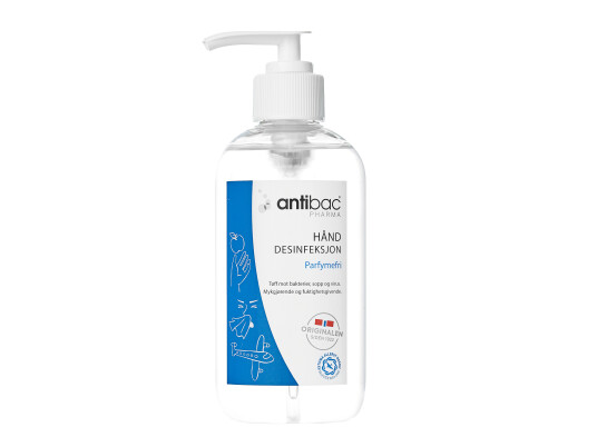 Antibac 85 % Pharma Hånddesinfeksjon Gel 250 ml Antibac 85 % Pharma Hånddesinfeksjon Gel 250 ml