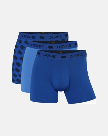 Dovre Boxer Resirkulert polyester 3 pakning Flerfarget