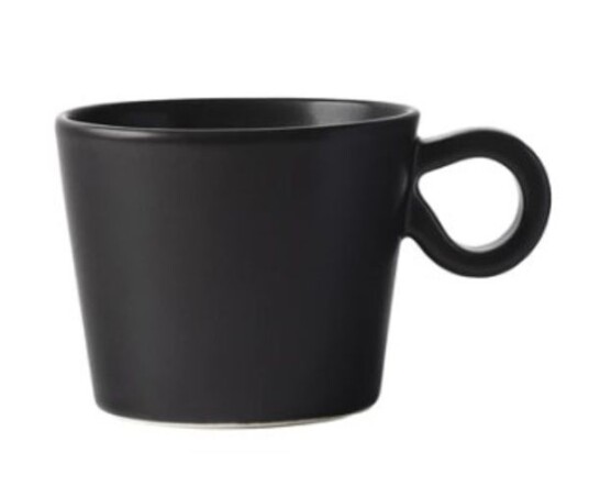 PotteryJo Daria kopp med hank 2-stk. Ink black PotteryJo Daria kopp med hank 2-stk. Ink black