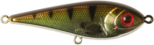 Pro Strike Pro Tiny Buster 6,5cm/11g C606e Metallic Perch, Sinking Metallic Perch Susp