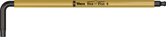Wera Sexkantnyckel Med Kula 4mm, Multicolor