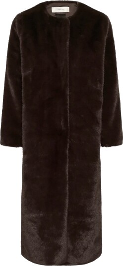 InWear Zabelleiw Long Coat   CHOCOLATE BROWN   34