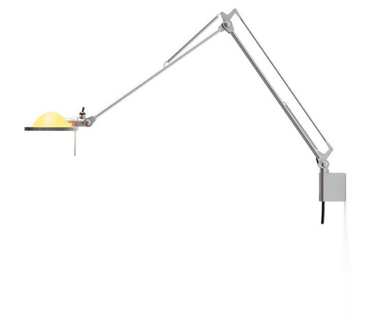 Luceplan Berenice Vegglampe 30x30 Gul/Alu