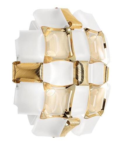 SLAMP Mida Vegglampe Hvit/Gull SLAMP Mida Vegglampe Hvit/Gull