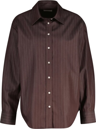 Gant Rel Striped Poplin Shirt Brown 42 Gant Rel Striped Poplin Shirt Brown 42