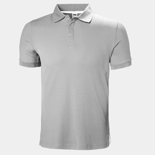 Helly Hansen Herre Crewline Hurtigtørkende Performance Polo Grå L