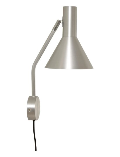 Frandsen Lighting Lyss Wall Lamp   Silver   H42CM