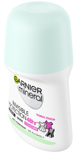 Garnier Mineral Invisible BlackWhite Colours 50 ml Deodorant