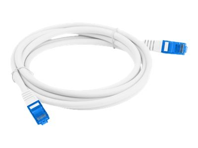 Lanberg Koblingskabel Rj-45 Hann Til Rj-45 Hann 1.5 M S/Ftp Cat 6A Flertrådet Hvit Ral 9010