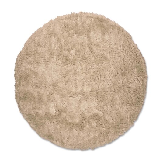 Classic Collection Cloudy ullteppe Ø 160 cm Beige Classic Collection Cloudy ullteppe Ø 160 cm Beige