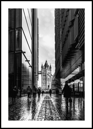 Tower Bridge Urban Perspective Plakat Plakat / 40x50cm