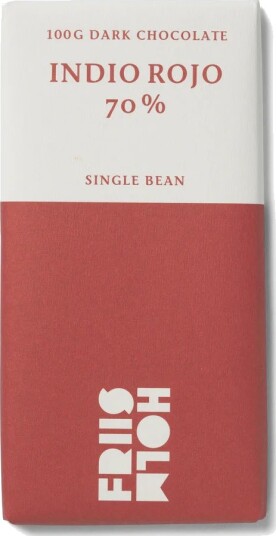 Friis Holm Indio Rojo 70 % Fine Chocolate Bar Friis Holm Indio Rojo 70 % Fine Chocolate Bar