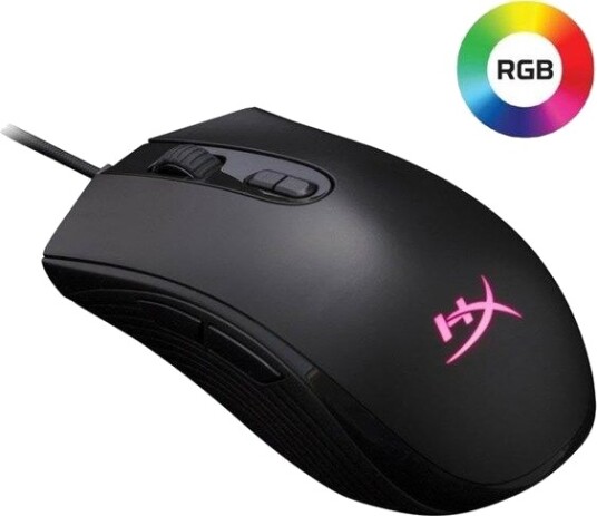 HyperX Pulsefire Core RGB - Gaming mus - Optisk - 7 - Svart