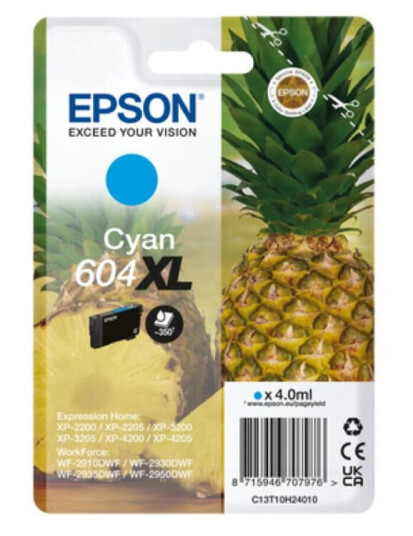 Epson Originale Blekkpatroner Epson 604xl Cyan Epson Originale Blekkpatroner Epson 604xl Cyan