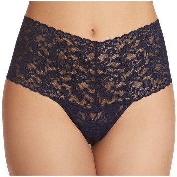 Hanky Panky Truser Retro Thong Marine nylon One Size Dame Hanky Panky Truser Retro Thong Marine nylon One Size Dame