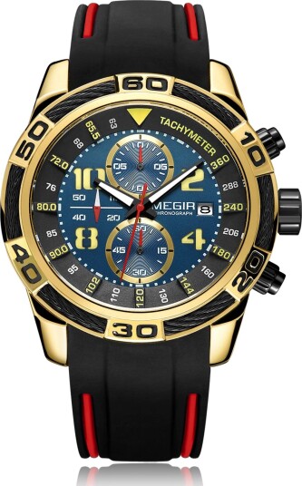 Megir Grapple Gold Blue