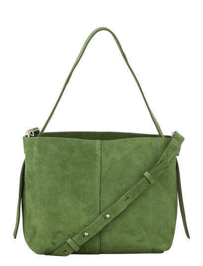 Becksöndergaard Suede Fraya Small Bag - Green - ONE SIZE