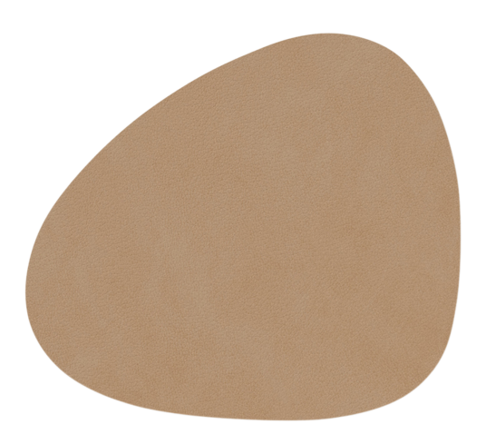 Lind Dna Curve glassbrikke Nupo nougat 11x13cm