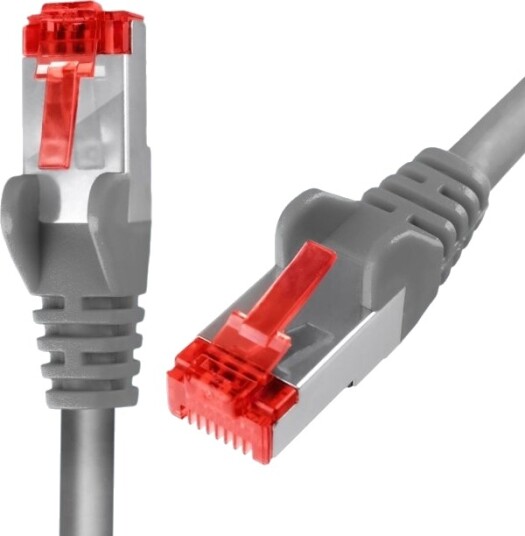 Spacetronik Rj45 Cat 6 S/Ftp Kabel Awg27 Lszh Grå 25 M Spacetronik Rj45 Cat 6 S/Ftp Kabel Awg27 Lszh Grå 25 M