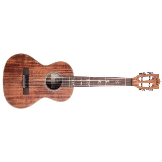 Kala Ka-Sa-T All Solid Acacia Tenor Ukulele, Med Case (Uc-T)