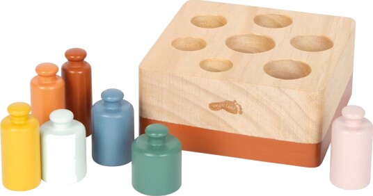 Small Foot Montessori Puttespill Med Sylindre