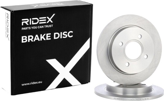 RIDEX 82B0014 Bremseskive
