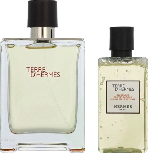 Hermes Terre D"Hermes Giftset 180 ml Eau De Toilette Spray 100 ml / Shower Gel 80 ml Hermes Terre D"Hermes Giftset 180 ml Eau De Toilette Spray 100 ml / Shower Gel 80 ml
