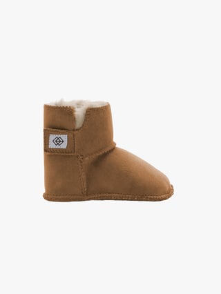 ERGOBIO Teddyboots Sheepskin Baby Brun 12MND ERGOBIO Teddyboots Sheepskin Baby Brun 12MND