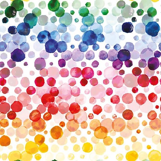 Daybyday servietter 33x33cm colourful dots