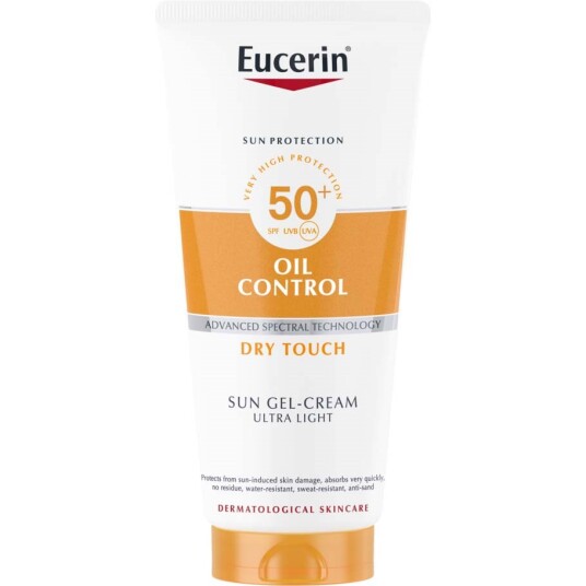 Eucerin Sun Dry Touch Ultra Light Solkrem SPF 50+ 200 ml