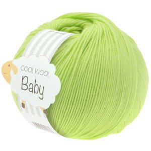 Lana Grossa Cool Wool baby Garn 228 Citron Lana Grossa Cool Wool baby Garn 228 Citron