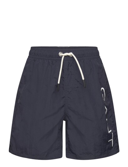 Gant Kids Gant Logo Swimshort   Navy   122