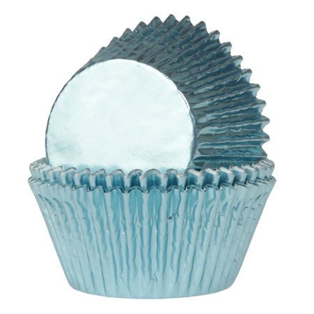 House Of Marie Muffinsformer Folie Babyblå Pk/24