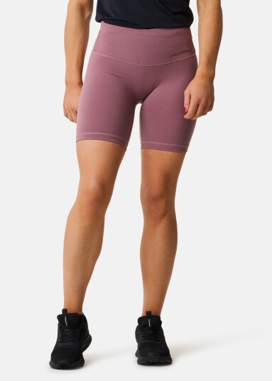 Swedemount Core Wrap Short Tights W Dk. Mauve 36 Treningsshorts