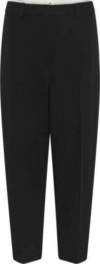Karen By Simonsen Kbro Solid Milano Carrot Pants Black 40 Karen By Simonsen Kbro Solid Milano Carrot Pants Black 40