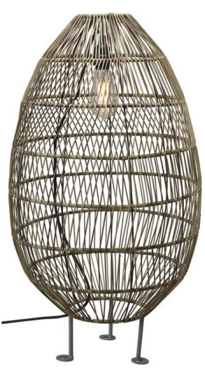 PR Home HaNeji gulvlampe Natur 80 cm 15W Beige PR Home HaNeji gulvlampe Natur 80 cm 15W Beige