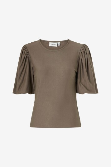 Gestuz Topp RifaGZ Balloon Blouse Brun