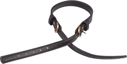 Infinity Hearts Veskehank med spenne Imitert Skinn Svart 2x55cm 1 stk