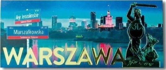 Jeg Elsker Polen Warszawa Magnet Ilp Mag C War 06