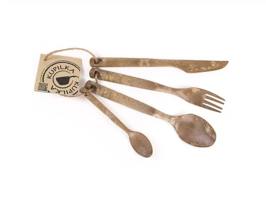 Kupilka Cutlery - Brun Kupilka Cutlery - Brun
