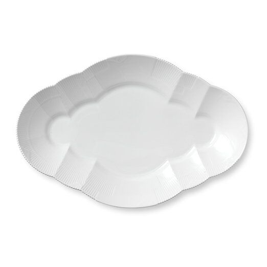 Royal Copenhagen White Elements serveringsfat Diameter 38,5 cm