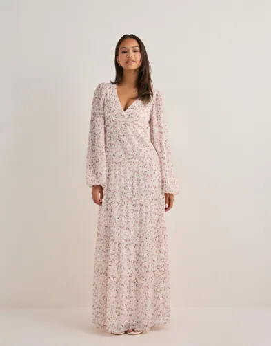 Nelly - Blomstrete - Maxi Frill Dress
