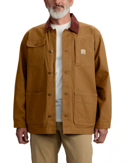 Carhartt Workwear Duck Loose Fit Chore Coat CARHARTT® BROWN Brown XL Carhartt Workwear Duck Loose Fit Chore Coat CARHARTT® BROWN Brown XL