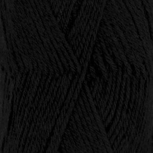 Drops Nord Garn Unicolor 02 Sort