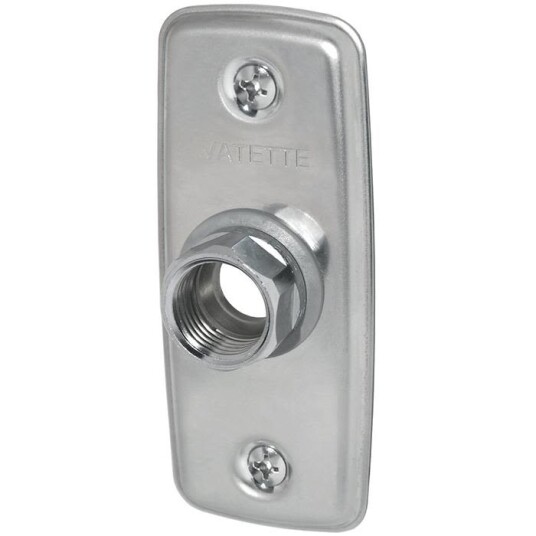 Vatette 8550613 Veggskive 1-hulls, 15 mm